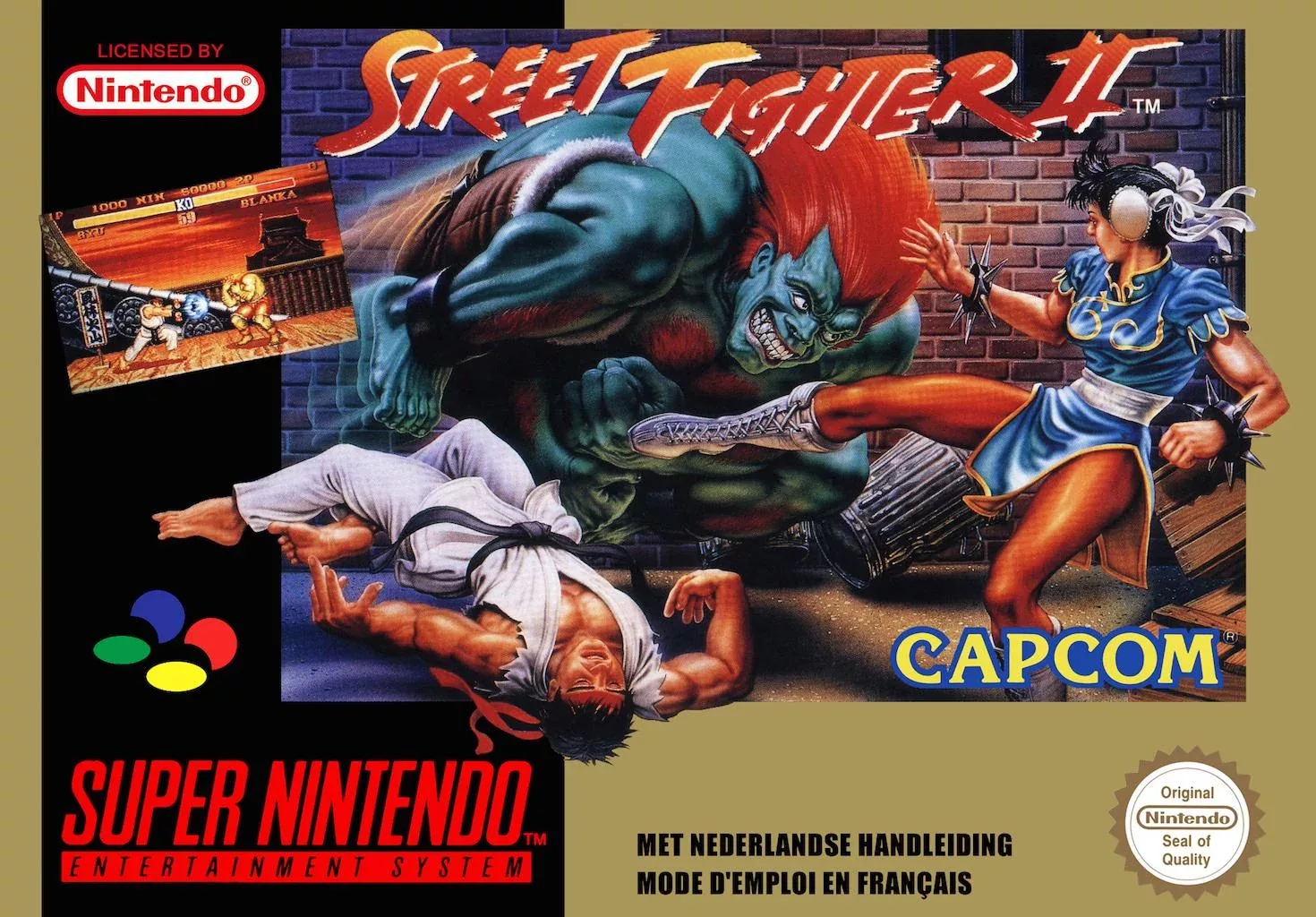 Street Fighter II: The World Warrior - CCB SNES