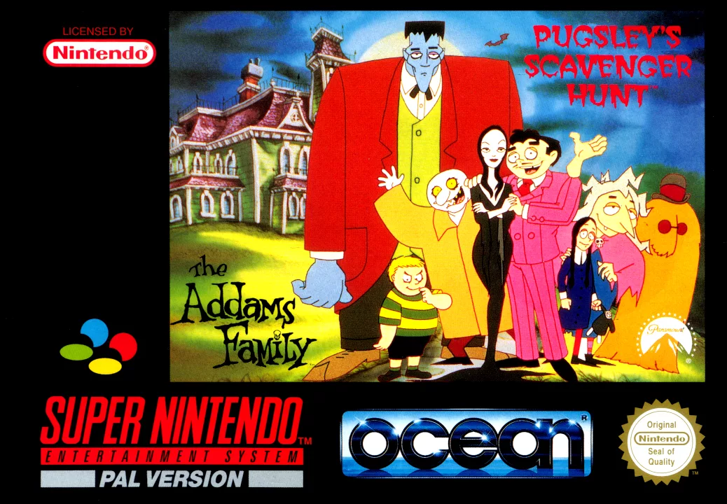The Addams Family: Pugsley's Scavenger Hunt - CCB SNES
