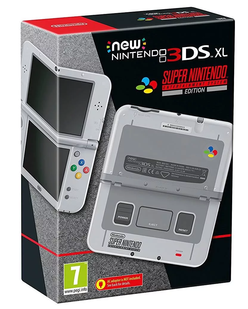 Nintendo - 3DS XL - SNES - (CIB) 2DS/3DS