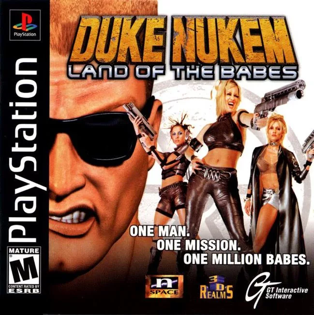 Duke Nukem: Land of the Babes - CIB PlayStation 1
