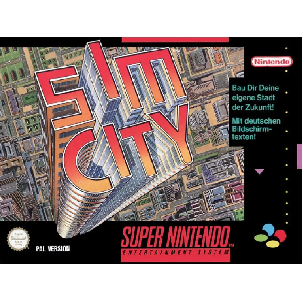Sim City - CCB SNES