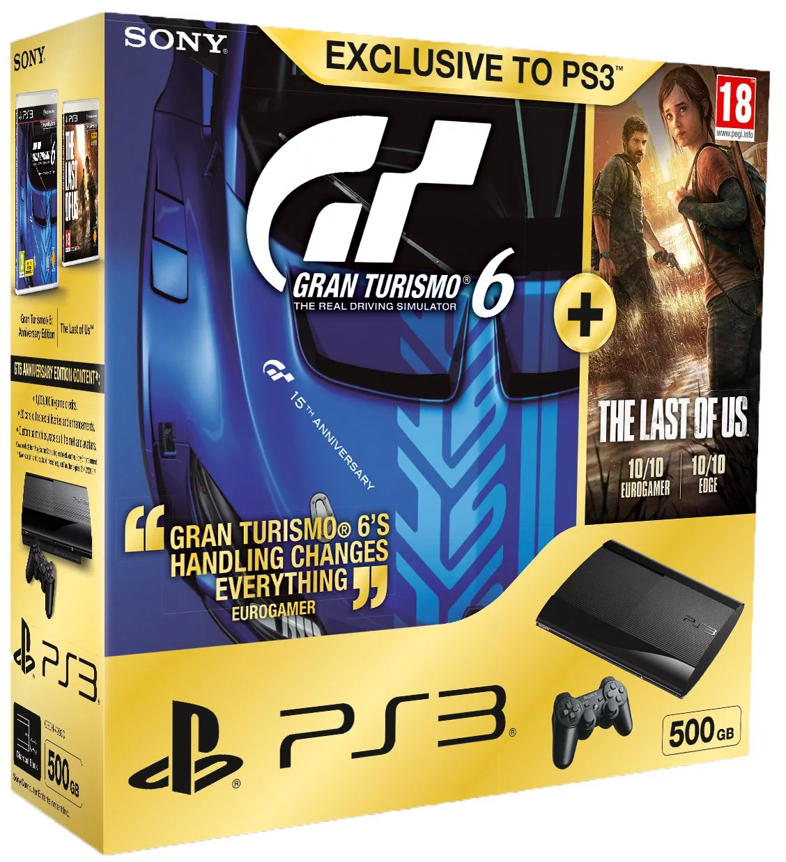 SONY - PlayStation 3 Slim  Grand Turismo - CIB