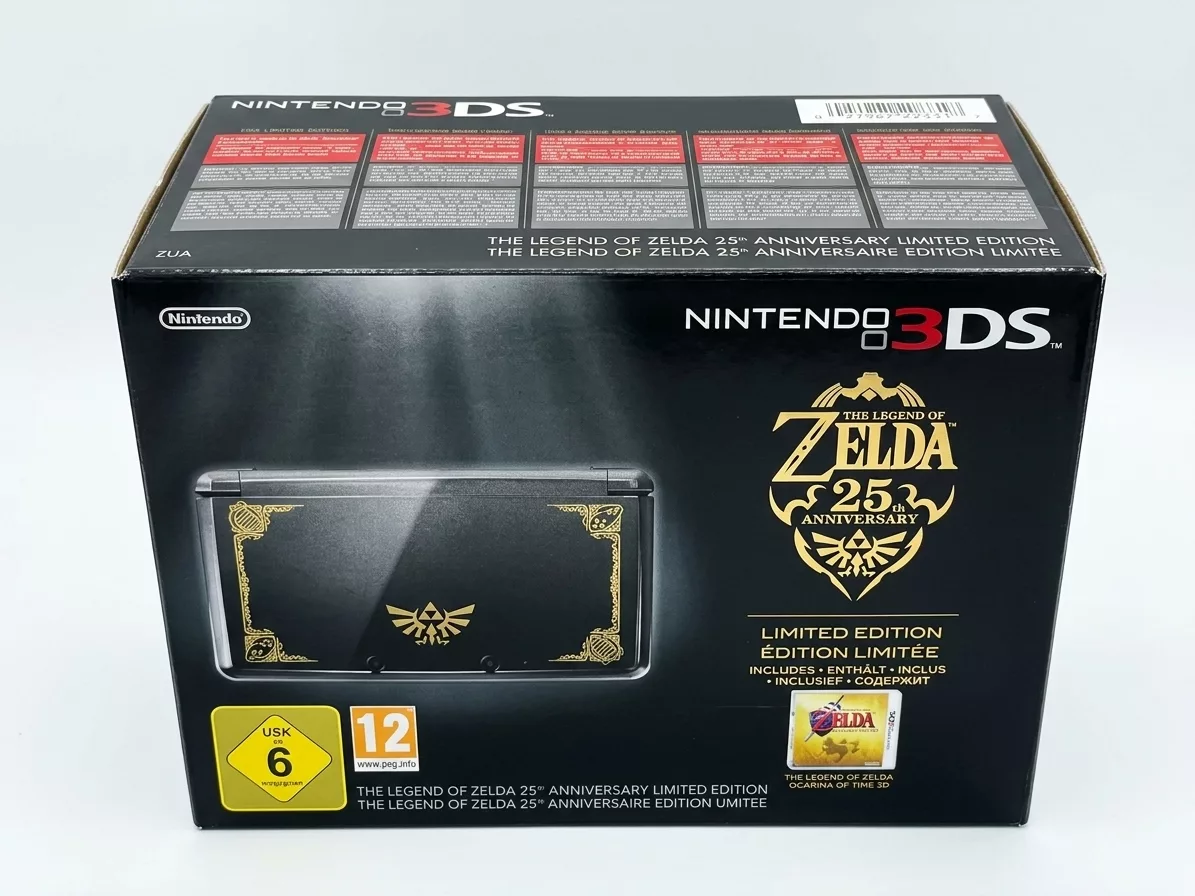 Nintendo - 3DS - The Legend of Zelda 25th Anniversary Limited Edition (SEALED!) 2DS/3DS