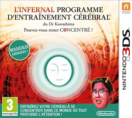 L'Infernal Programme d'Entraînement Cérébral du Dr Kawashima - CIB 2DS/3DS
